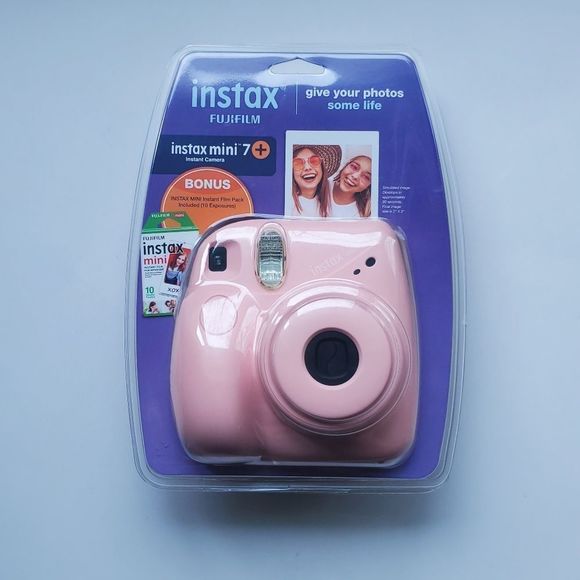 Instax Mini 7 Plus Light Pink Camera - Picture 2 of 3
